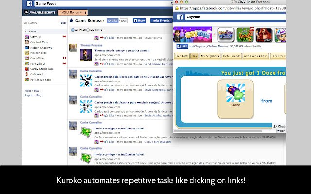 Kuroko  from Chrome web store to be run with OffiDocs Chromium online