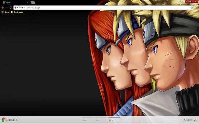 Kushina Uzumaki Minato Namikaze  from Chrome web store to be run with OffiDocs Chromium online