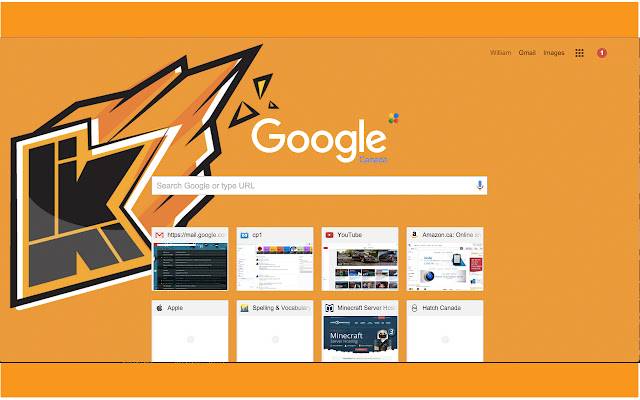 Kwebbelkop Logo Chrome Theme ຈາກ Chrome web store ທີ່ຈະດໍາເນີນການກັບ OffiDocs Chromium ອອນໄລນ໌