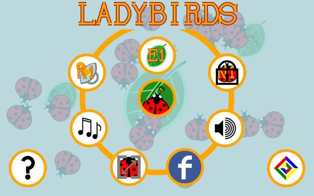 Ladybirds ຈາກຮ້ານເວັບ Chrome ທີ່ຈະດໍາເນີນການກັບ OffiDocs Chromium ອອນໄລນ໌