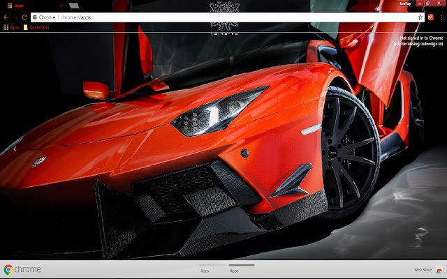 lamborghini theme 1920*1080  from Chrome web store to be run with OffiDocs Chromium online