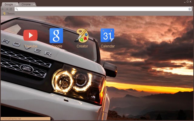 Land Rover din magazinul web Chrome va fi rulat cu OffiDocs Chromium online