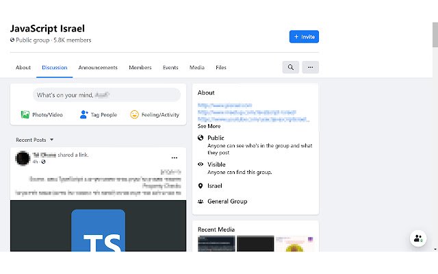 Gran Facebook Group Feed de Chrome web store se ejecutará con OffiDocs Chromium en línea