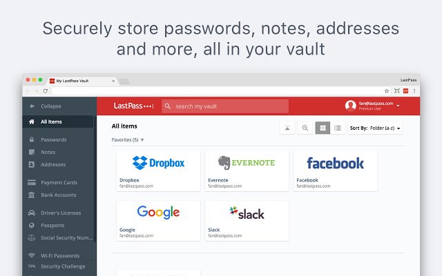 LastPass: Free Password Manager  from Chrome web store to be run with OffiDocs Chromium online