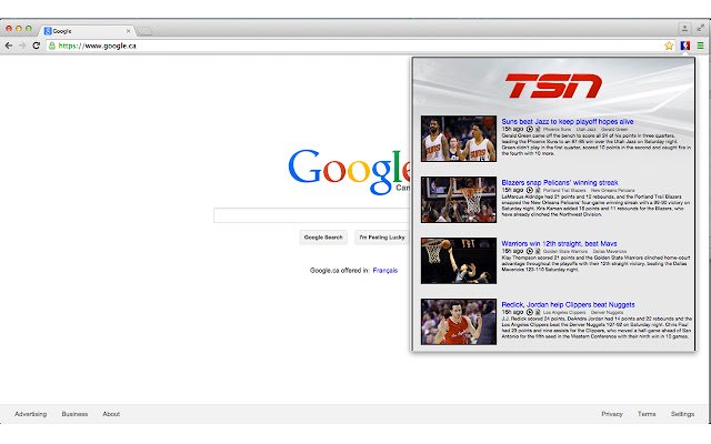 Latest TSN Basketball Headlines  from Chrome web store to be run with OffiDocs Chromium online