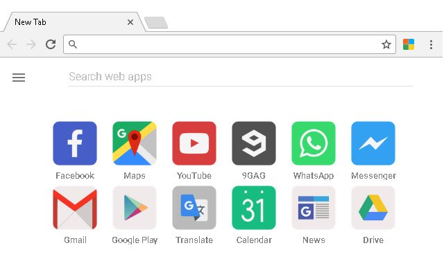 Launcher (for Chrome™)  from Chrome web store to be run with OffiDocs Chromium online