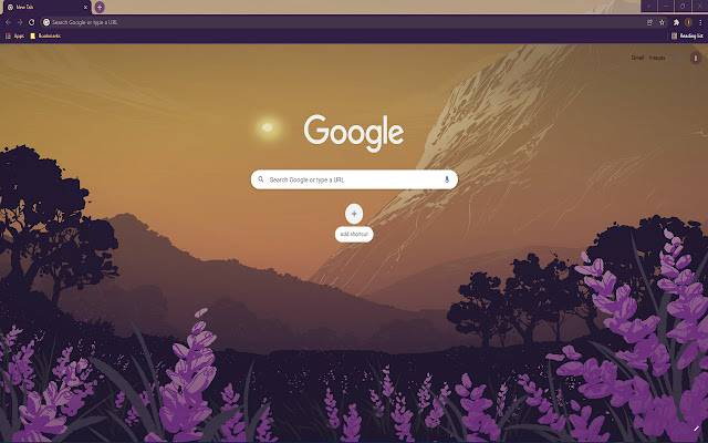 Lavender Mountain de Chrome web store se ejecutará con OffiDocs Chromium en línea