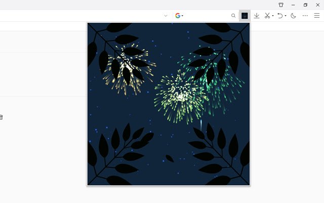 Leaf fireworks из интернет-магазина Chrome будет запускаться с помощью OffiDocs Chromium онлайн