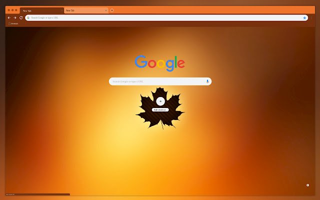 Leaf on the orange  from Chrome web store to be run with OffiDocs Chromium online