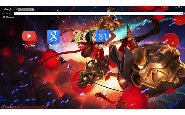 League of Legends Firecracker Jinx 1366x768 із веб-магазину Chrome буде запущено з OffiDocs Chromium онлайн