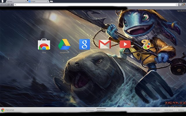 League of Legends Fisherman Fizz (1280x720)  from Chrome web store to be run with OffiDocs Chromium online