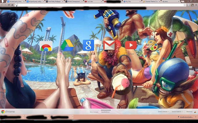 League of Legends Pool Party (1280x720)  from Chrome web store to be run with OffiDocs Chromium online