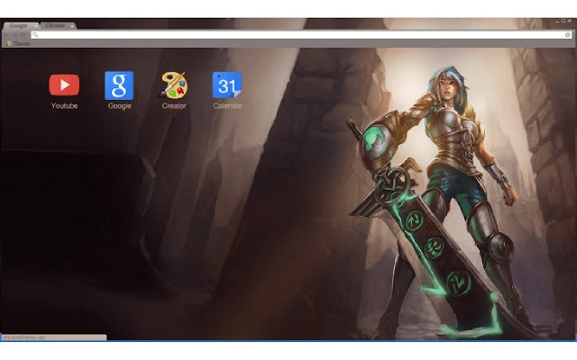 League of Legends Redeemed Riven 1920x1080  from Chrome web store to be run with OffiDocs Chromium online