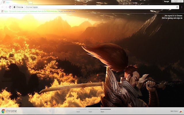 League of Legends Yasuo 1366x768  from Chrome web store to be run with OffiDocs Chromium online