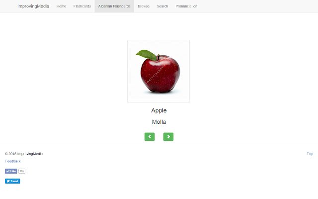 Learn Albanian with Albanian Flashcards  from Chrome web store to be run with OffiDocs Chromium online