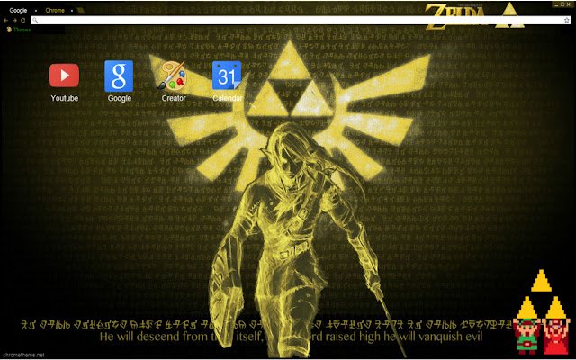 Legend of Zelda  from Chrome web store to be run with OffiDocs Chromium online