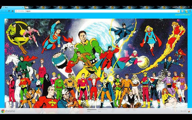 Legion of Super Heroes Silver Age  from Chrome web store to be run with OffiDocs Chromium online