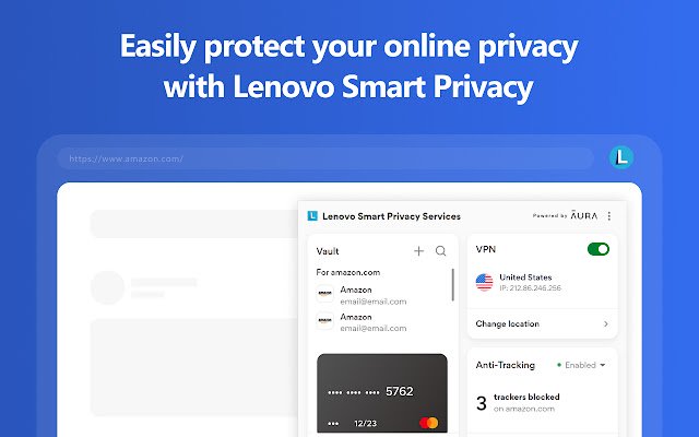 Lenovo Smart Privacy Services  from Chrome web store to be run with OffiDocs Chromium online