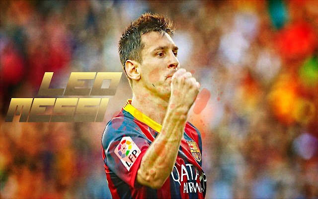 Leo Messi Barcelona  from Chrome web store to be run with OffiDocs Chromium online