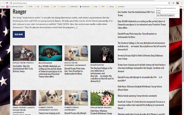 Let There Be Puppies  from Chrome web store to be run with OffiDocs Chromium online