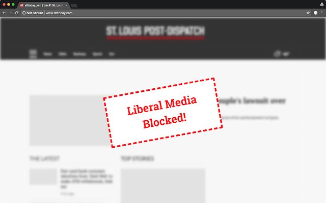 Liberal Post Dispatch Blocker  from Chrome web store to be run with OffiDocs Chromium online