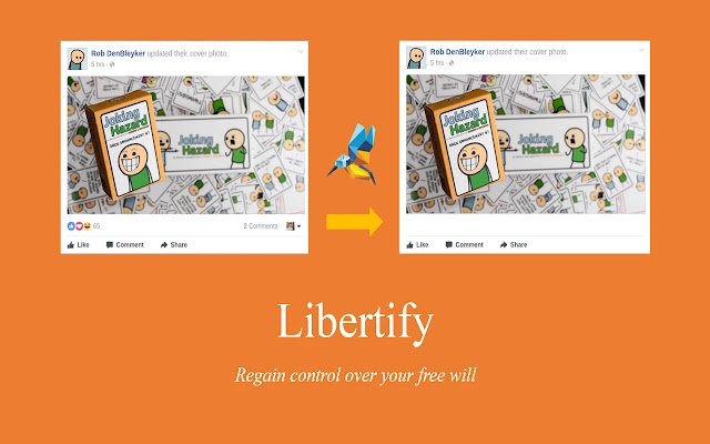 Libertify  from Chrome web store to be run with OffiDocs Chromium online