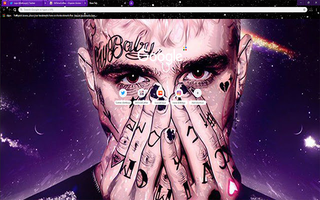 LiL PEEP: UNLEASH YOUR DESTINY (FANART) MUSIC  from Chrome web store to be run with OffiDocs Chromium online