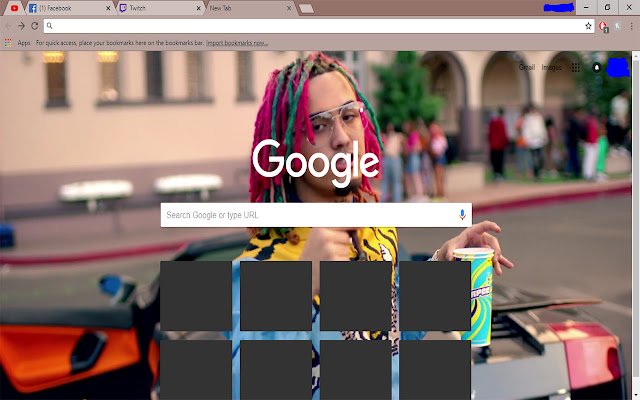 Pandilla Lil Pump Gucci | 1366x768 desde la tienda web de Chrome para ejecutarse con OffiDocs Chromium en línea