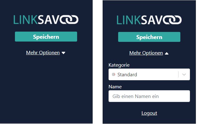 LinkSavoo  from Chrome web store to be run with OffiDocs Chromium online