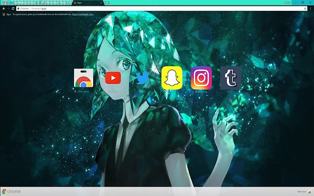 Little Princess Yusi | Anime Houseki no Kuni  from Chrome web store to be run with OffiDocs Chromium online