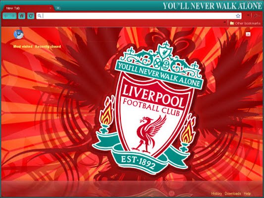 Chrome വെബ് സ്റ്റോറിൽ നിന്നുള്ള Liverpool FC തീം OffiDocs Chromium ഓൺലൈനിൽ പ്രവർത്തിക്കും