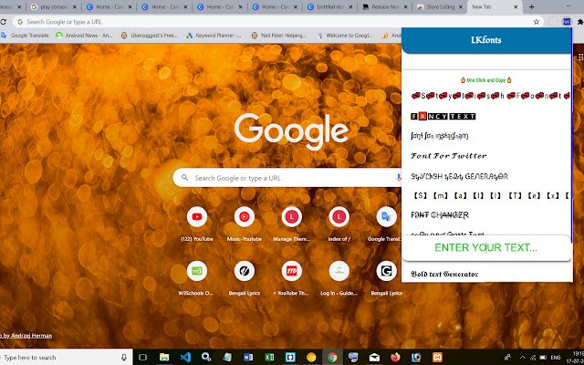 LKfonts dari toko web Chrome untuk dijalankan dengan OffiDocs Chromium online