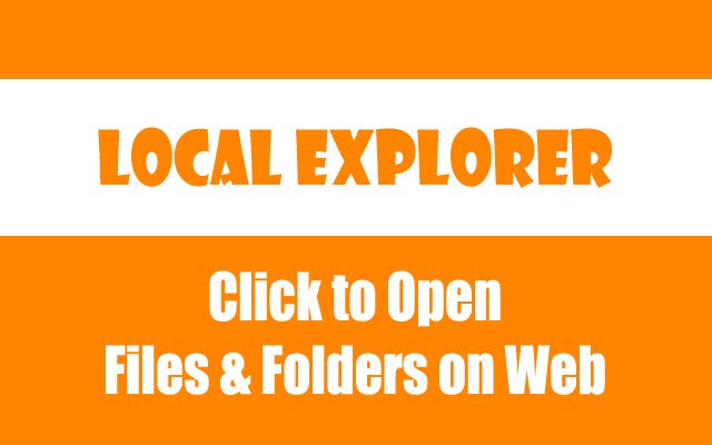 Local Explorer Open File Links in Chrome  from Chrome web store to be run with OffiDocs Chromium online