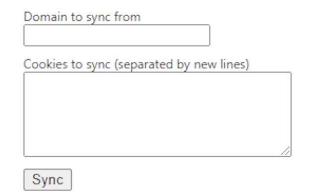 Localhost Cookie Sync  from Chrome web store to be run with OffiDocs Chromium online