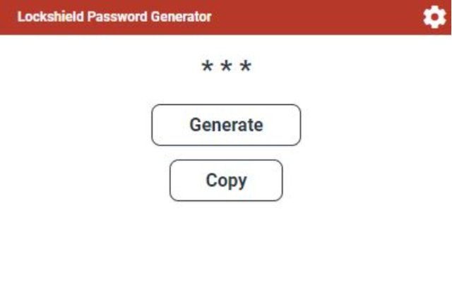 Lockshield Password Generator  from Chrome web store to be run with OffiDocs Chromium online