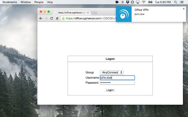 LoginTC (Legacy)  from Chrome web store to be run with OffiDocs Chromium online