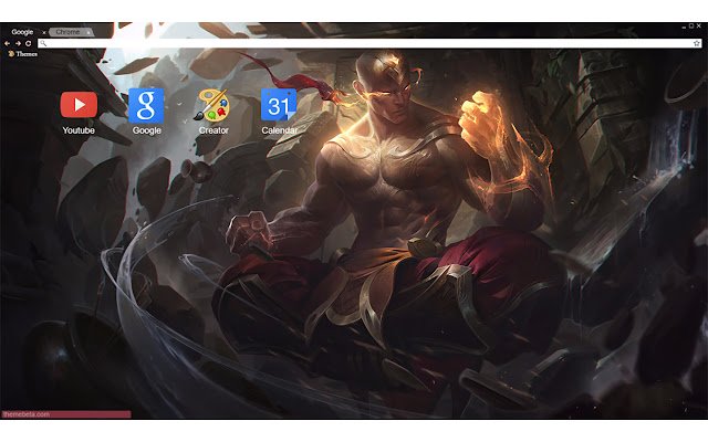 LoL God Fist Lee Sin 1920x1080 из интернет-магазина Chrome будет работать с OffiDocs Chromium online