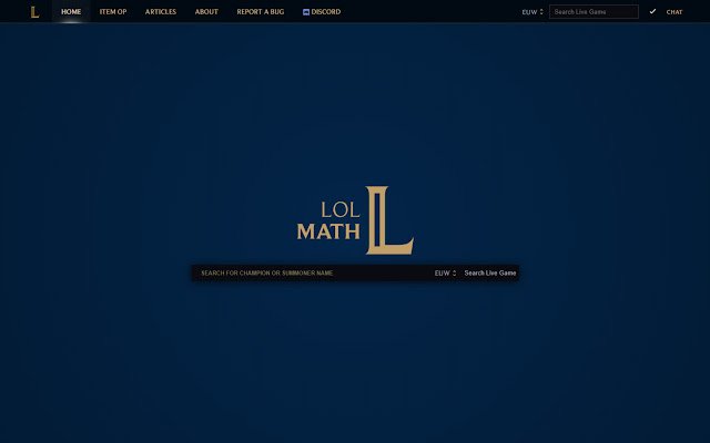 LoLMath Extension  from Chrome web store to be run with OffiDocs Chromium online