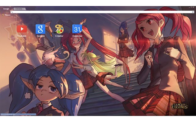 LoL Star Guardian School Girls 1920x1080  from Chrome web store to be run with OffiDocs Chromium online