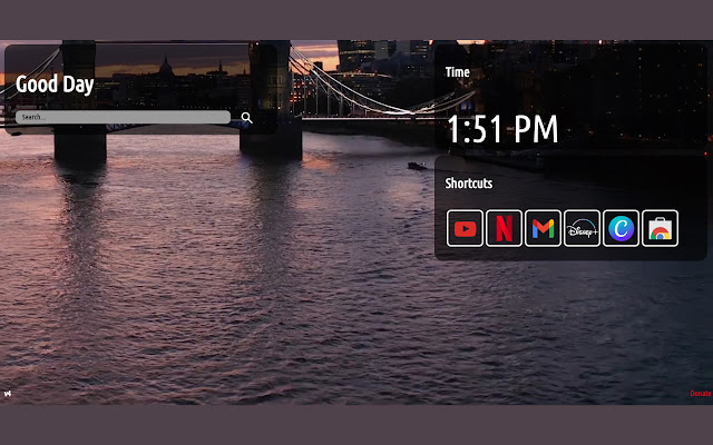 London Tab  from Chrome web store to be run with OffiDocs Chromium online