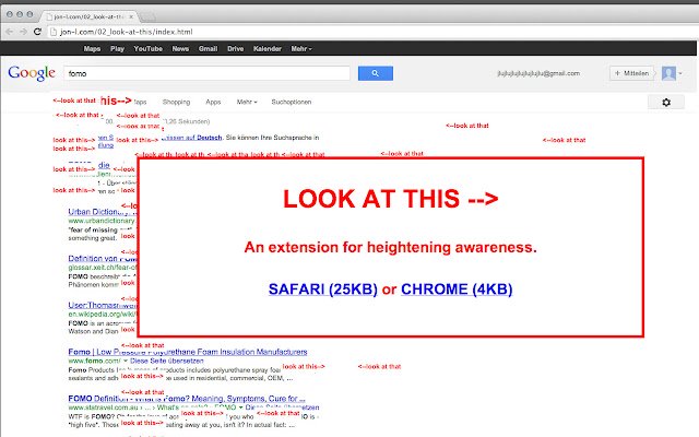 LookAtThis  from Chrome web store to be run with OffiDocs Chromium online