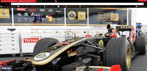 Lotus Renault GP F1 Car  from Chrome web store to be run with OffiDocs Chromium online