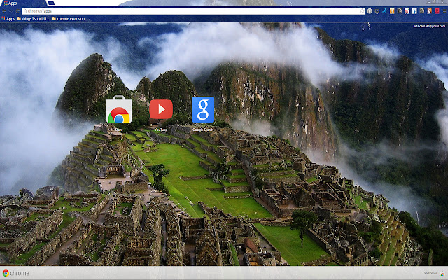 Le Machu Picchu de la boutique en ligne Chrome sera exécuté avec OffiDocs Chromium en ligne