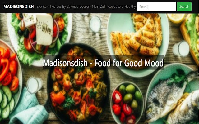 Madisonsdish Food for Good Mood จาก Chrome เว็บสโตร์ที่จะรันด้วย OffiDocs Chromium ทางออนไลน์