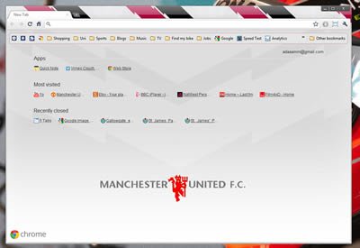 Manchester United 10/11 Away Theme  from Chrome web store to be run with OffiDocs Chromium online