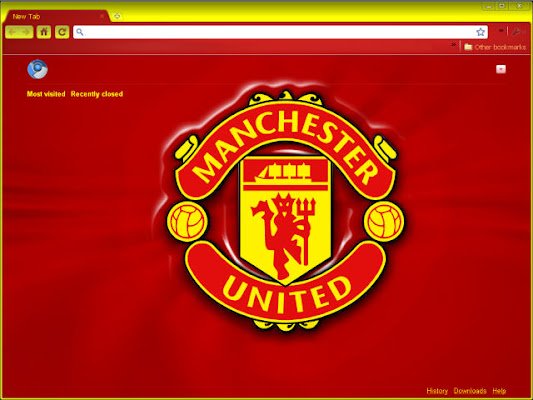 Manchester United F.C. Theme  from Chrome web store to be run with OffiDocs Chromium online