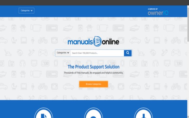 Manuals Finder Extension  from Chrome web store to be run with OffiDocs Chromium online