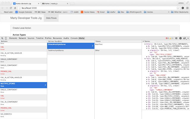 Marty Developer Tools  from Chrome web store to be run with OffiDocs Chromium online