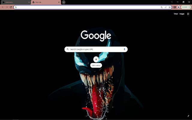 Marvel Venom Browser Theme  from Chrome web store to be run with OffiDocs Chromium online