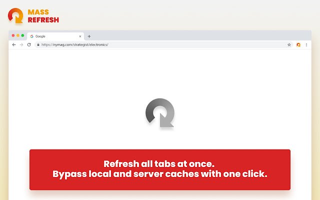 Mass Refresh  from Chrome web store to be run with OffiDocs Chromium online